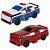 Машина Transcar Double Патрульная машина - Автомобиль спасения 1toy Т21866